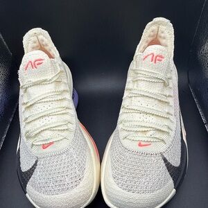 Size 5.5 - Nike Air Zoom Alphafly NEXT% 3 Sail Hot Punch Wmns, New Without Box
